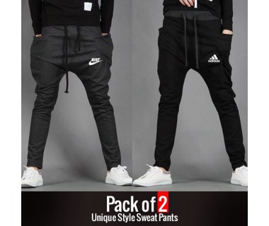 Pack of 2 Unique Style Sweat Pants